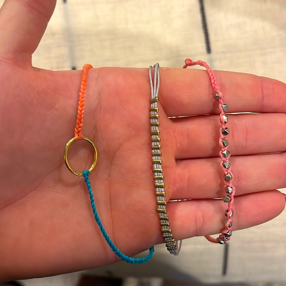 Pack of 3 purvida bracelets